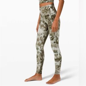 Lululemon Align 28” Tie Dye Leggings
